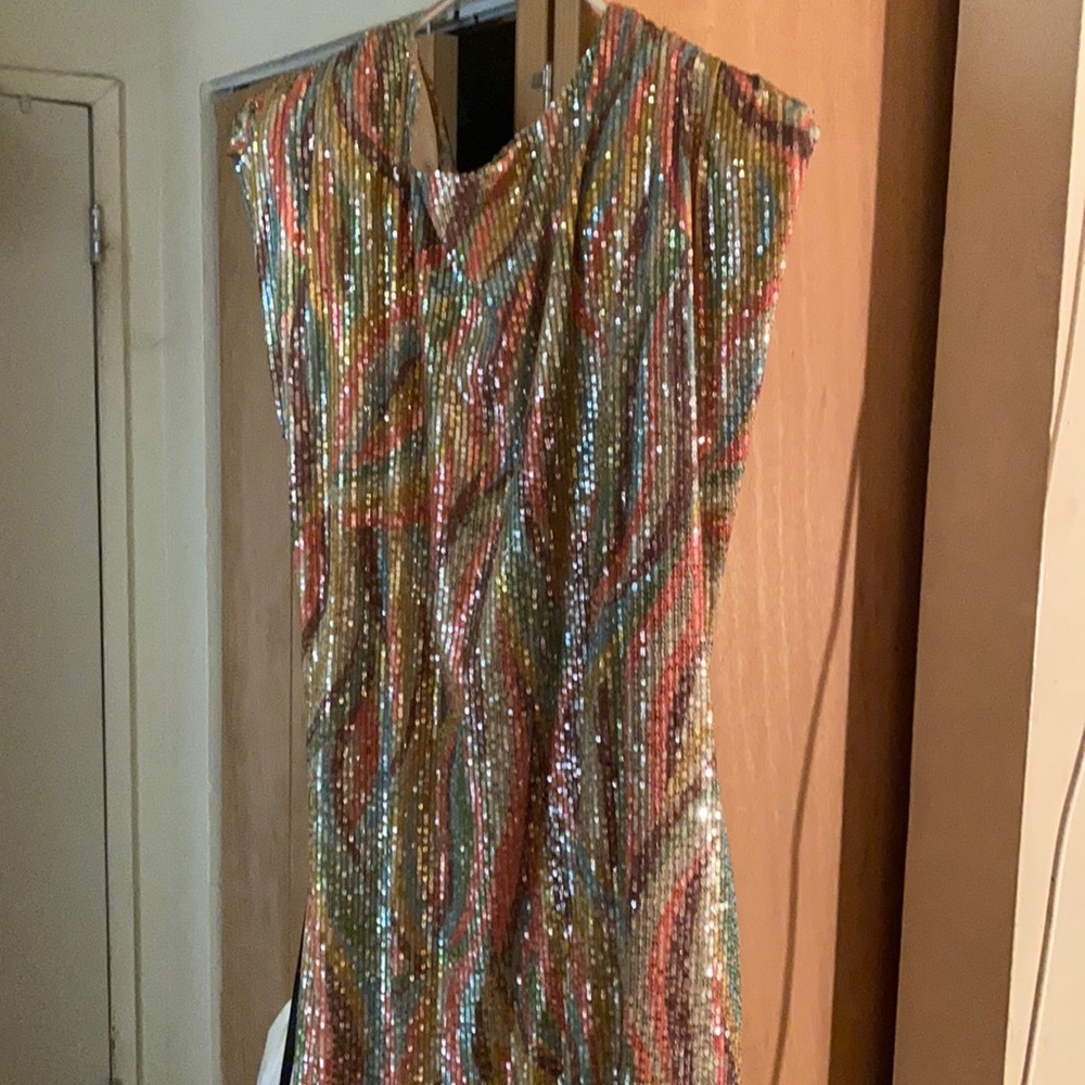 Fashion Nova sequin mini dress size 2x worn once
